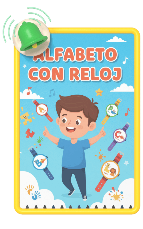 Bono Alfabeto con Reloj